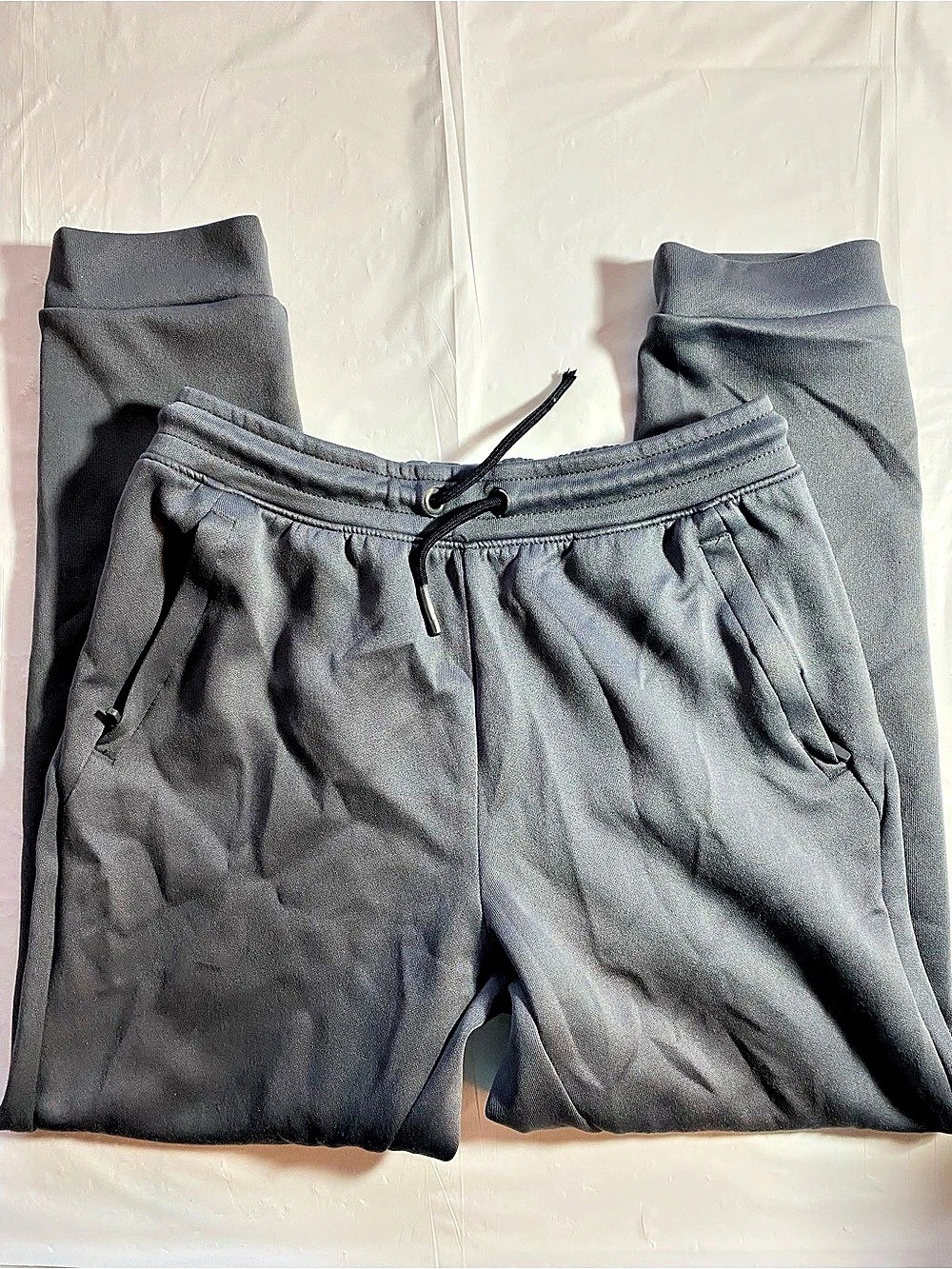 All In Motion Boys Medium 8/10 Gray Performance Fleece Joggers